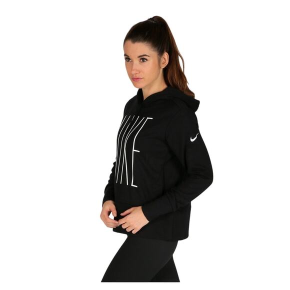 Nike Dri-Fit Pullover Black Hoodie Size Small - Picture 2 of 7